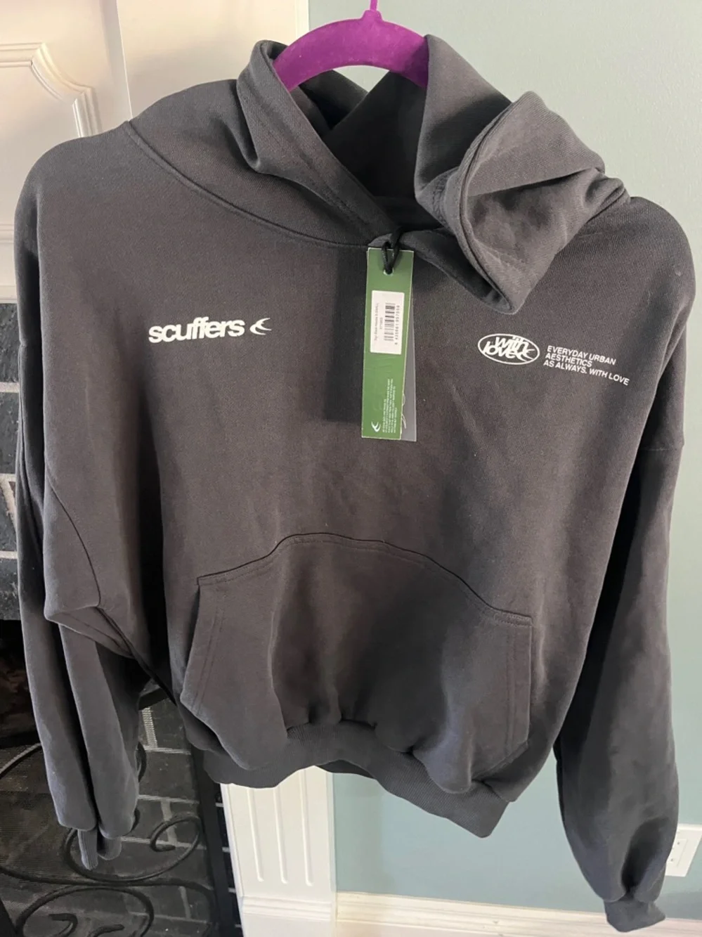 Scuffers Hoodie -Sign /With Love-New - Picture 12 of 16